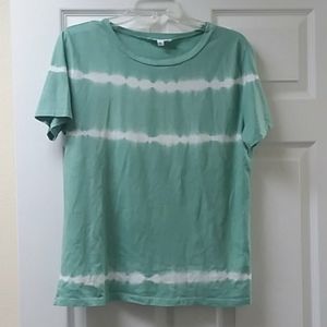 Hashttag tee shirt in green